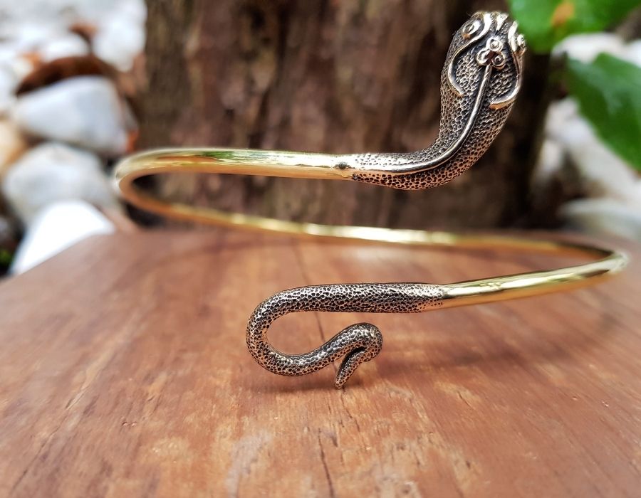 Oberarmschmuck Elfen / Schlange